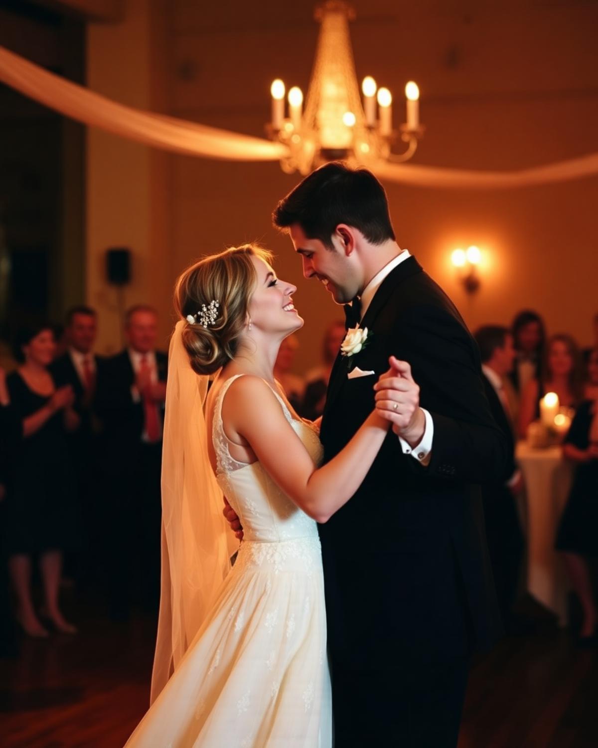 Weddings — The first dance, softly, cinematically.