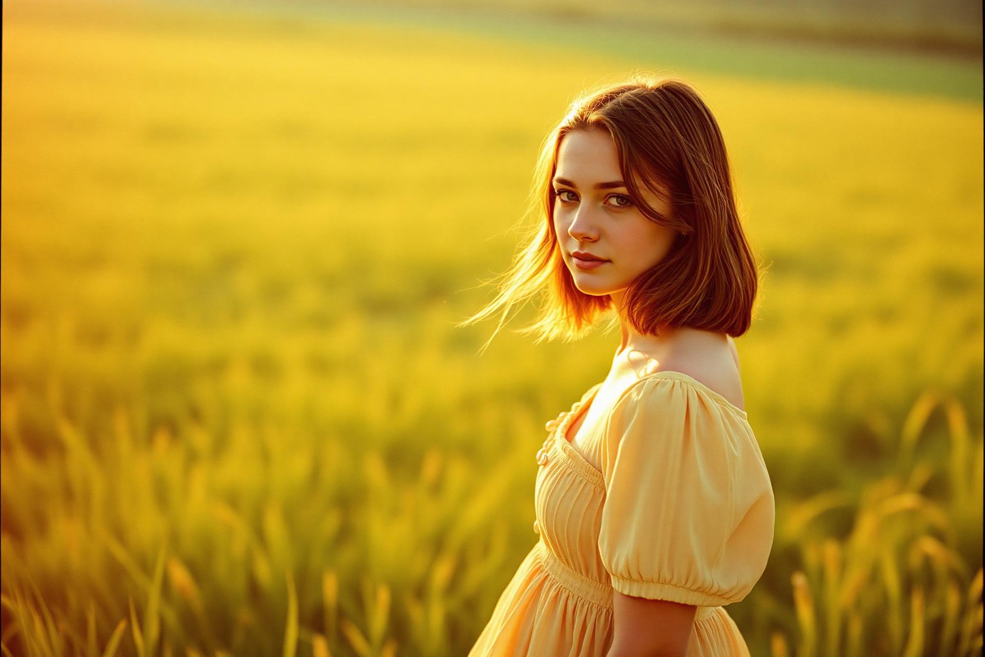 Golden hour portrait — cinematic film photography by k0taa